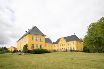 Fototapeta na wymiar The beautiful old Danish Manor