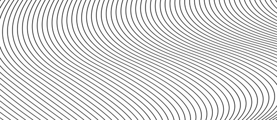 Line stripe pattern on white Wavy background. abstract modern background futuristic graphic energy sound waves technology concept design