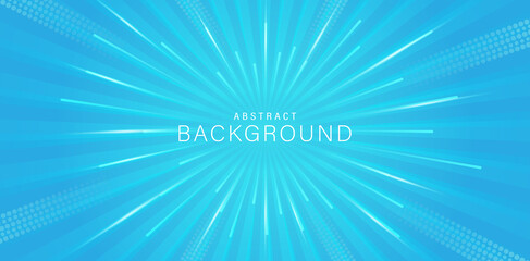 illustration of blue backgrounds with rays shine for corporate advertisement business agency ads campaign marketing, motion video animation screen picture, landing pages concept, creative webs header