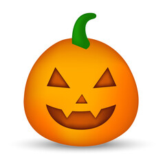 Scary pumpkin cartoon character background image. Pumpkin halloween image