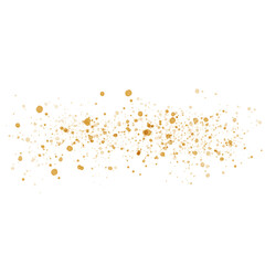 Gold Splatter Paint Splash