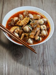 아시아 음식 매운 해물국, 짬뽕