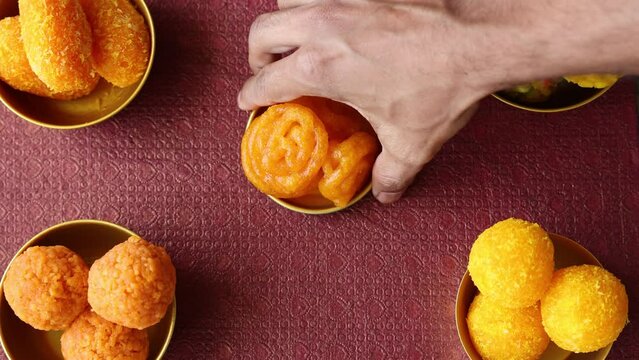 Diwali sweets Mango chum chum barfi petha Laddu Jalebi peda Indian sweet festival dish mithai Dussehra Holi ganesh chaturthi Ram navami Durga pooja ashtami Navratri Mumbai Kerala India Sri Lanka