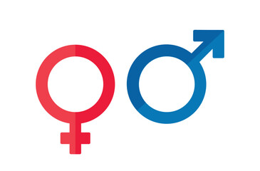 gender icon symbol. vector illustration