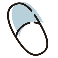 薬の錠剤イメージイラスト