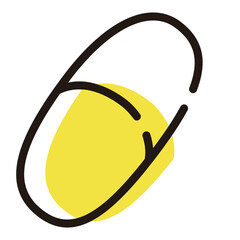 薬の錠剤イメージイラスト