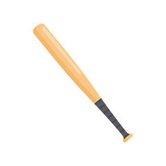 Baseball bats are used to hit baseballs in sporting events.