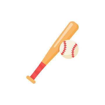 Baseball bats are used to hit baseballs in sporting events.