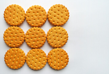 cookies on white
