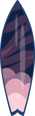Surfboard icon cartoon vector. Surf board. Beach summer