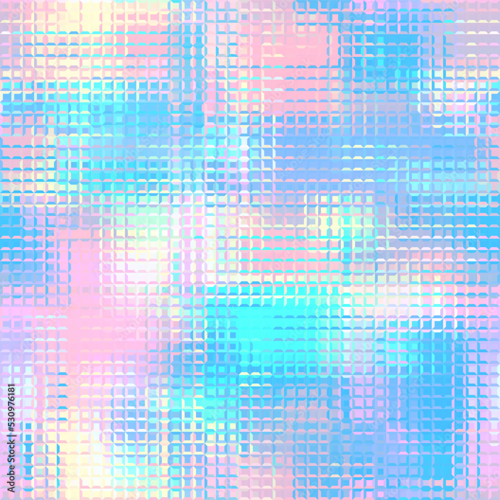 Poster Geometric abstract pattern in low poly style.