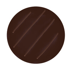 Dark Chocolate Illustration