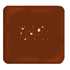 Dark Chocolate Illustration