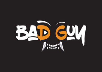 Bad Guy T-shirt Design for boys