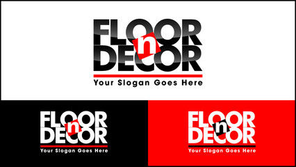 Floor n Decor Logo Design