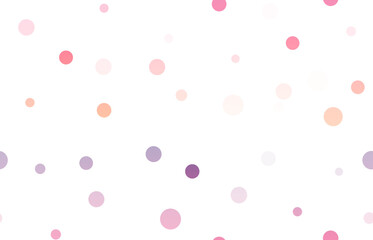 colorful spots on a white background. Seamless pattern