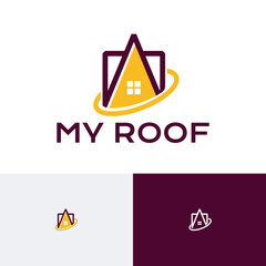 Roof Window House Home Real Estate Business Logo