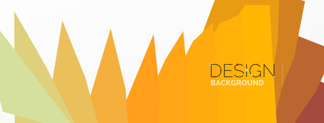 Background, creative geometric shapes composition with gradient effect. Wallpaper for concept of AI technology, blockchain, communication, 5G, science, business and technology