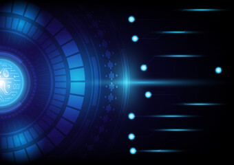 Hitech Technology background  vector illustration