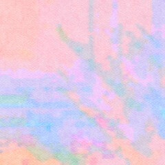 Holographic background. Pastel colored holographic texture in pink violet, beautiful colors, colorful watercolor canvas wallpaper. High resolution texture backdrop. 