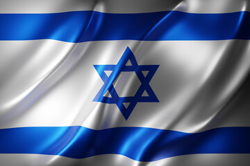 Israel 3d flag