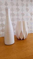 white ceramic vase