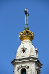Campanario de la Bas&iacute;lica de Nuestra Se&ntilde;ora del Rosario de F&aacute;tima, Portugal