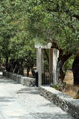 Estación de Via Crucis en el Camino de los Pastorcitos, Fátima, Portugal