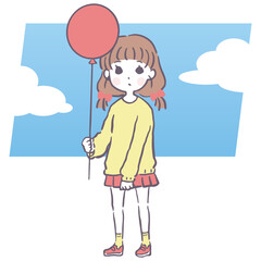 balloon girl