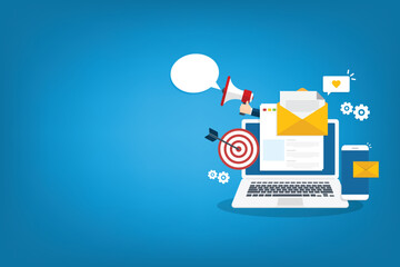 Email and messaging, Email marketing campaign, Working process, New email message	