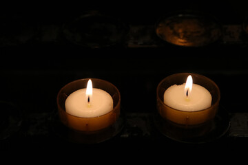 zwei kerzen