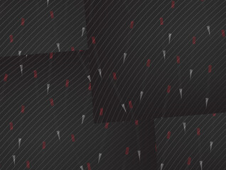 red and black background