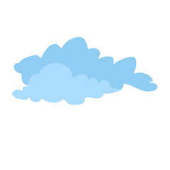 Abstract cloud sky shape background