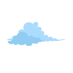 Abstract cloud sky shape background