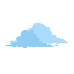 Abstract cloud sky shape background