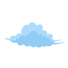 Abstract cloud sky shape background