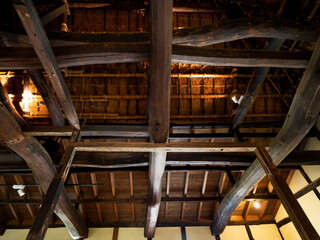 古民家の天井
