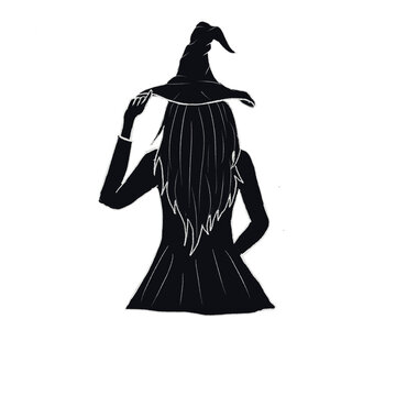 Witch Illustration Icon