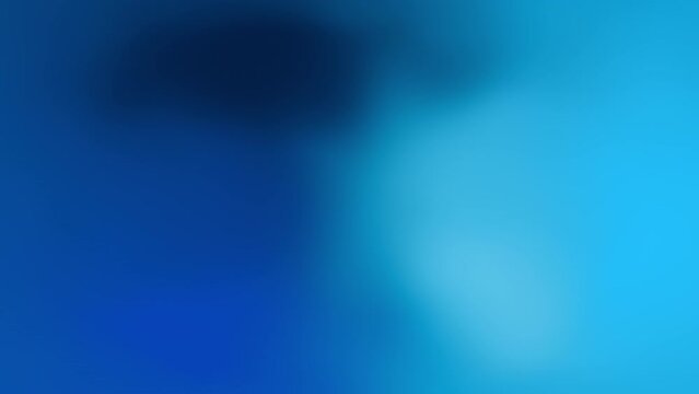 Blurred gradient gradation abstract background smooth liquid transition from the right to left and back of blue colors of 2022 year. 4k moving animation concept with smooth movement and copy space
