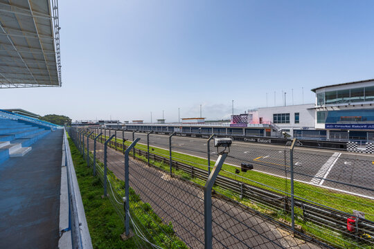 Circuito Estoril - Formula 1  motorsport race track on the Portuguese Riviera