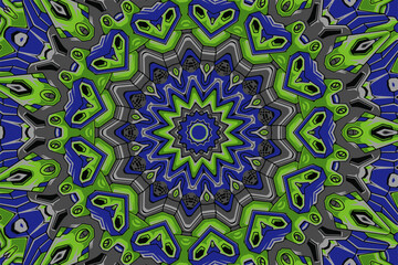 Vector tribal indian vintage ethnic seamless design. festive colorful mandala pattern