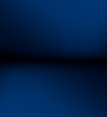 Beautiful blue pattern illustration on black background and soft, elegant. Motion blur. For use in designing templates, backgrounds, and web pages.