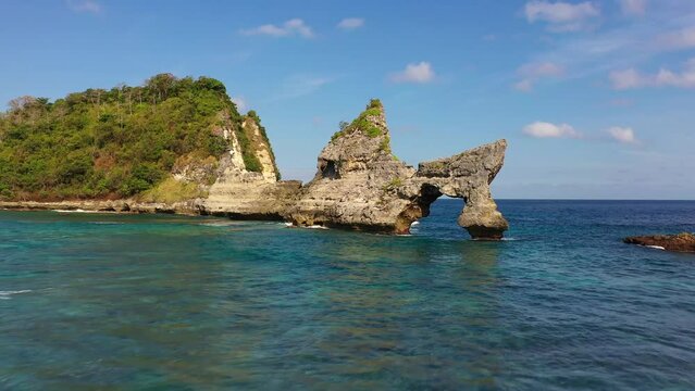 above, aerial, aerial drone footage, aerial footage, asia, bali, bali beach, balinese, beach, beautiful, blue, candi dasa, candidasa, coast, coastline, day, exotic, fly, hill, holiday, indonesia, isla