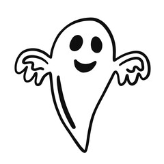 Halloween Ghost Shape