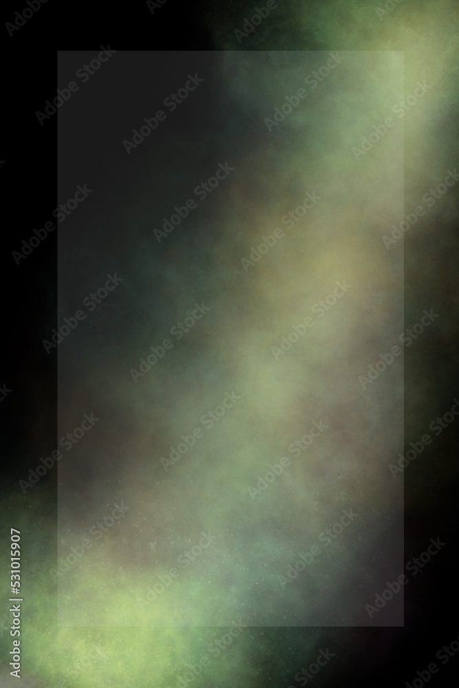 Wall mural creative frame in the background. background with transparent frame. beautiful abstract background. 