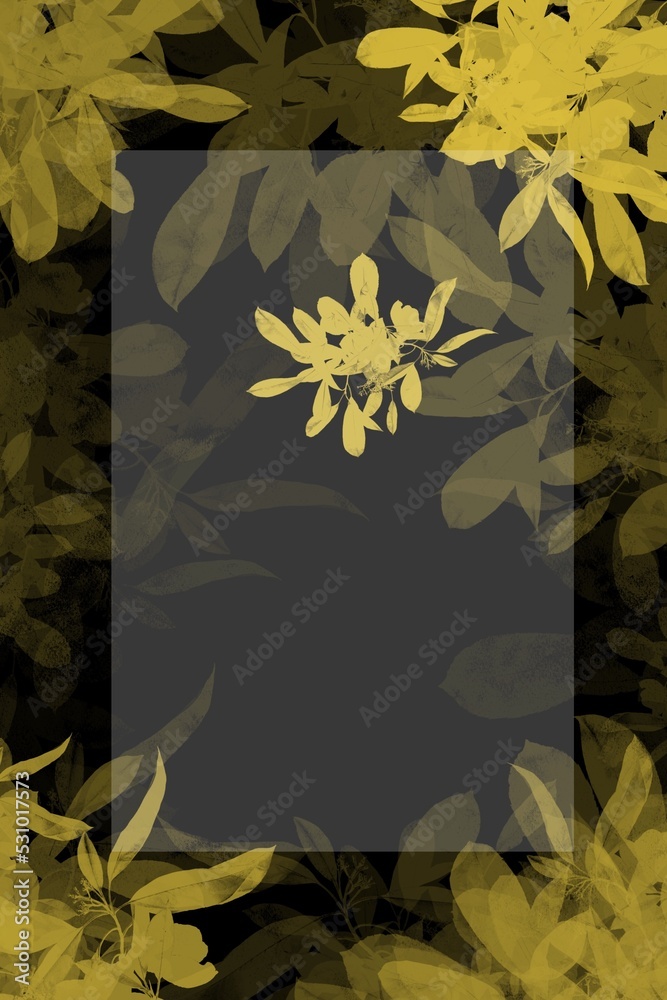Wall mural creative frame in the background. background with transparent frame. beautiful abstract background. 
