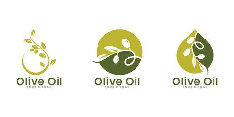 collection of olive oil, natural oil, beauty oil, virgin oil