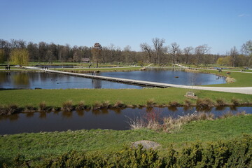 Stromovka Park called as Prague Central Park, centre of relaxation for joggers, in-line skaters,...