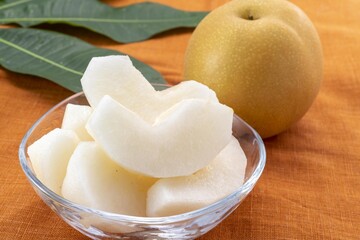 新鮮で美味しい梨