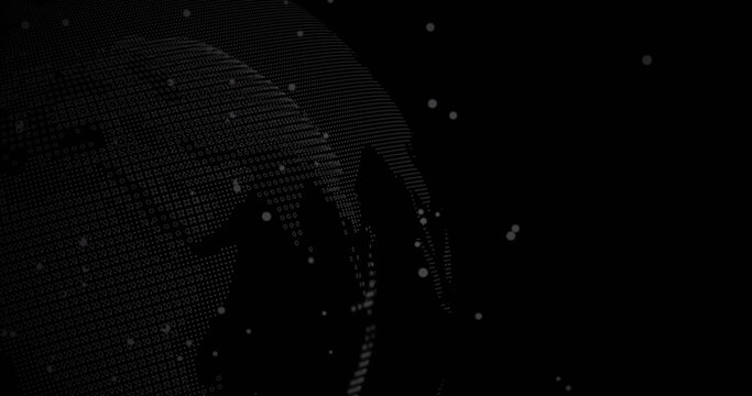 Image of 6g and data processing over globe